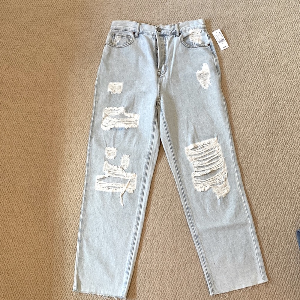 Pacsun Size 28 High Waist  Straight NWT. Button fly.